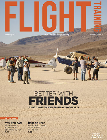 AOPA Flight Training magazine August 2023 issue